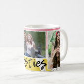 Mug Typographie des Bestés modernes 3 Collage photo (Devant droit)