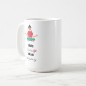 Mug typographie des citations positives (Devant gauche)