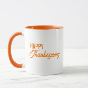MUG TYPOGRAPHIE DU BON THANKSGIVING
