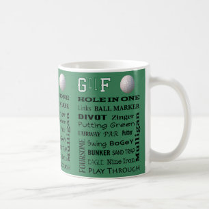 Mug Typographie du GOLF