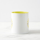 Mug Typographie du poulet frit (Centre)