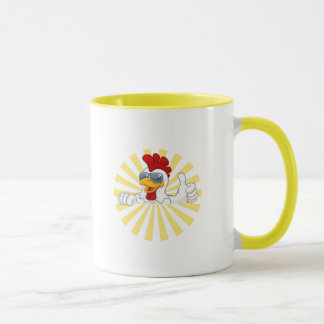 Mug Typographie du poulet frit