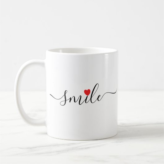 Mug Typographie du sourire (Gauche)