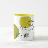 Mug Typographie élégante "4ever With You" (Centre)