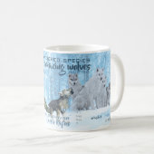 Mug Typographie Extraordinaire des loups | Personnalis (Devant droit)