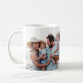 Mug typographie familiale minimale moderne vacances ph (Gauche)