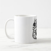 Mug Typographie gothique Graphique "Restez Bizarre" (Gauche)