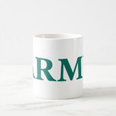 Mug Typographie Gras Style Militaire Minimal Texte (Centre)