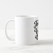 Mug Typographie Joyeuses Vibrations (Gauche)