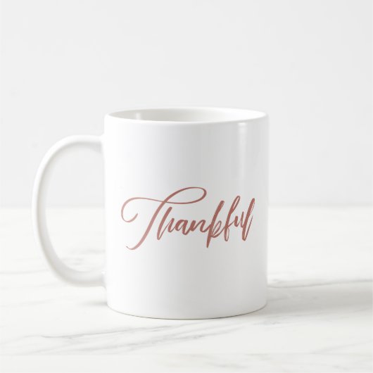 Mug Typographie manuscrite généreuse (Gauche)