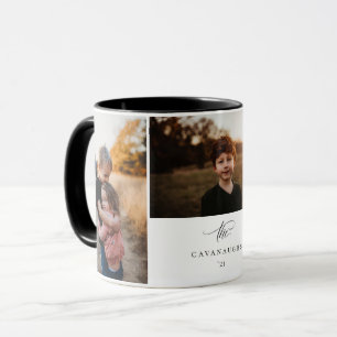 Mug Typographie moderne 3 Collage photo