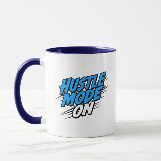 Mug Typographie Moderne Brosse pour les Battants (Gauche)