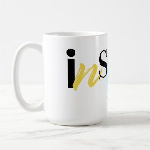 Mug Typographie moderne, créative et joyeuse d'Inspire