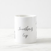 Mug Typographie Moderne de Citation Sauvage & Libre Lo (Centre)