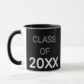 Mug Typographie moderne Graduation Photo Cadeau (Gauche)