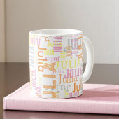 Mug Typographie moderne Son nom