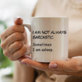 Mug Typographie moderne tendance et drôle