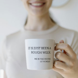 Mug Typographie moderne tendance et drôle