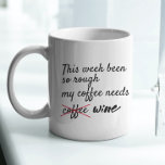 Mug Typographie moderne tendance et drôle<br><div class="desc">Typographie moderne et tendance Coffee Mug</div>