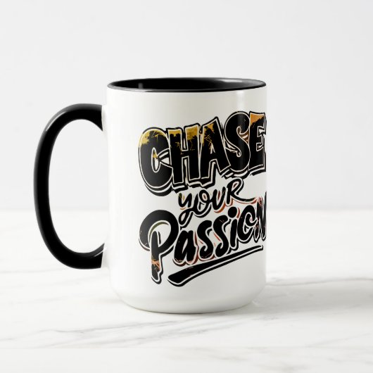 Mug Typographie motivationnelle (Gauche)