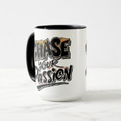 Mug Typographie motivationnelle (Devant gauche)