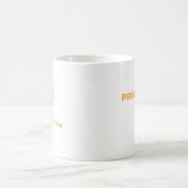 Mug Typographie Motivationnelle Progrès Plutôt que Per (Centre)