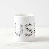 Mug Typographie musicale (Centre)