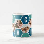 Mug Typographie noir et blanc Simple Moderne (Centre)