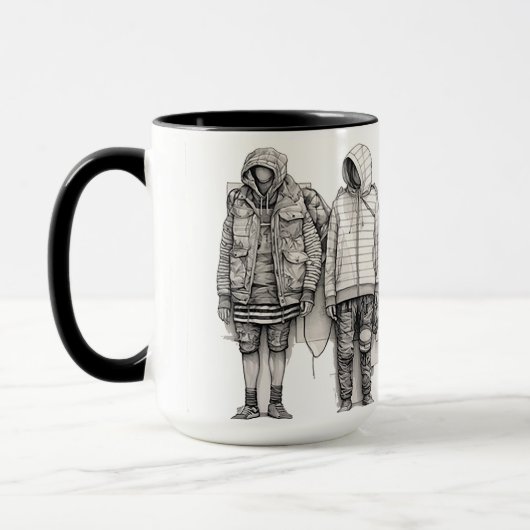 Mug Typographie numérique de la série Creative Space (Gauche)