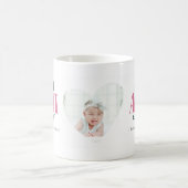 Mug Typographie photo de la meilleure tante jamais (Centre)