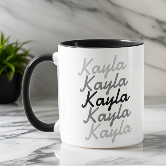 Mug Typographie simple moderne et cool 
