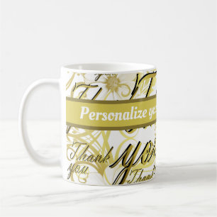 Mug typographie, texte, police, lettrage, calligraphie