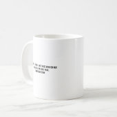 Mug Typographie voyage autour du monde (Devant gauche)