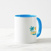 Mug Typography Illustration Artwork (Devant droit)