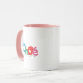 Mug Typography Illustration Artwork (Devant gauche)