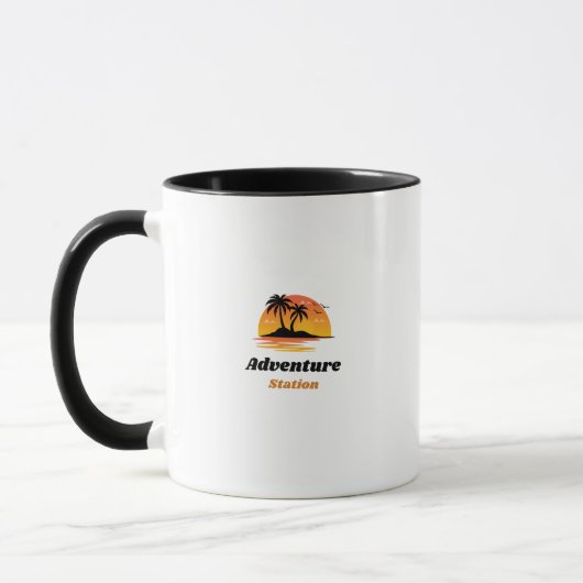Mug Typography Illustration Artwork (Gauche)