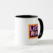 Mug Typography Illustration Artwork (Devant droit)