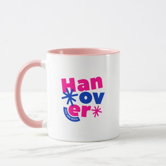 Mug Typography Illustration Artwork (Gauche)