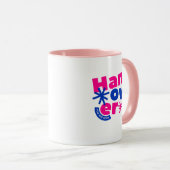 Mug Typography Illustration Artwork (Devant droit)