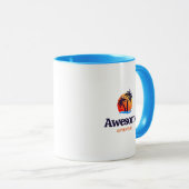 Mug Typography Illustration Artwork (Devant droit)