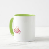 Mug Typography Illustration Artwork (Devant gauche)