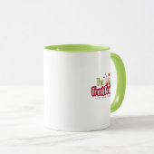 Mug Typography Illustration Artwork (Devant droit)
