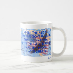 MUG TYRANNIE CONTRE LA LIBERTÉ