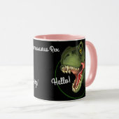 Mug Tyrannosaure Rex Dinosaur (Devant droit)