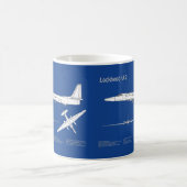 Mug U-2 Dragon Lady - Plan directeur de l'avion ABD (Centre)