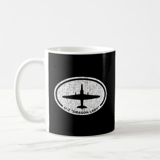 Mug U-2 Dragon Lady Spy Plane (Gauche)
