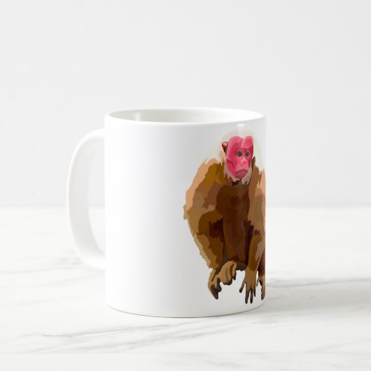Mug U est pour Uakari (Devant gauche)