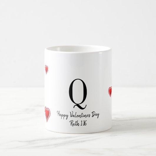 Mug U R MY MVP Stylish Christian Valentines Monogramme (Centre)