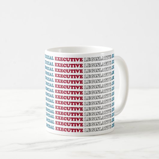 Mug U.S. Checks & Balances (Devant droit)