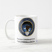 Mug U.S. Commande de Cyber (Gauche)